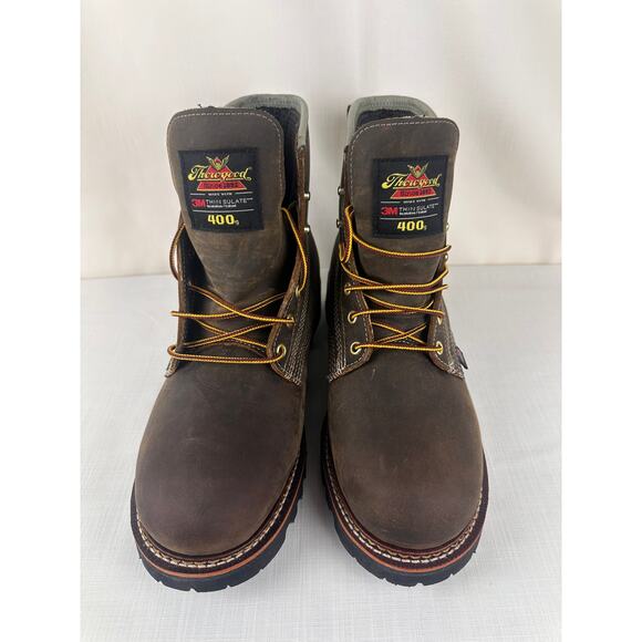 THOROGOOD AMERICAN LEGACY WP 400G SIZE 9.5 INSULATED NANO SAFETY TOE BOOTS - Picture 2 of 7